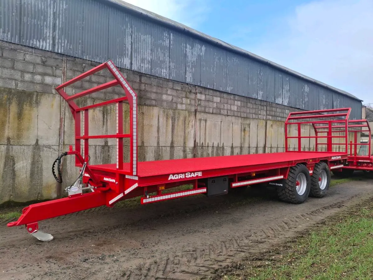 28ft Agrisafe Bale Trailer New - Image 1