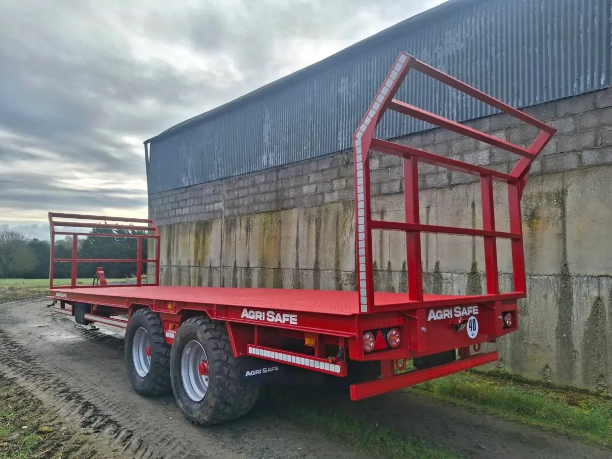 28ft Agrisafe Bale Trailer New - Image 3