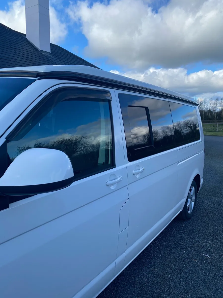 White T5 LWB campervan in pristine condition. - Image 2