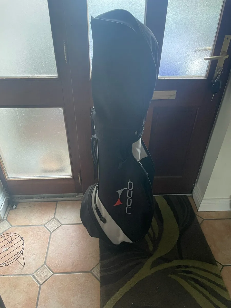Golf clubs & folding trolley - Image 2