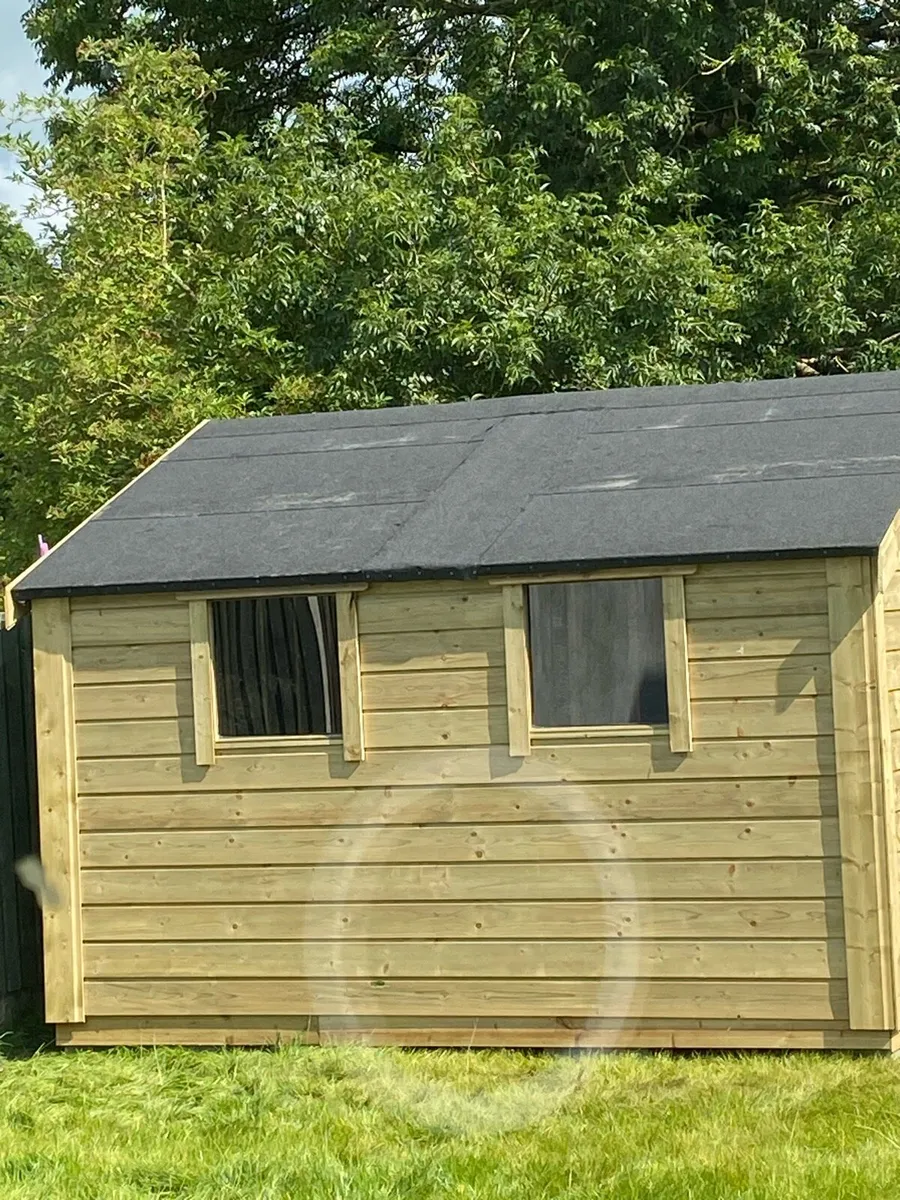 Wooden Shed 12ft * 12ft - Image 1