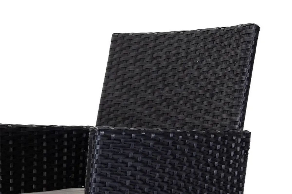 Hawai 3-Piece Rattan Garden Set Patio Table & 2 Armchairs Outdoor Furniture Ireland - Image 3