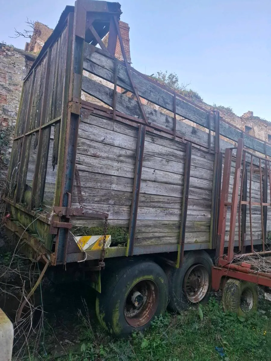 18ft milage trailer tandem axle - Image 2