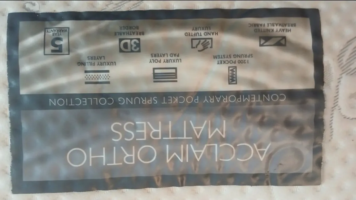 Bed amd frame. King size - Image 3