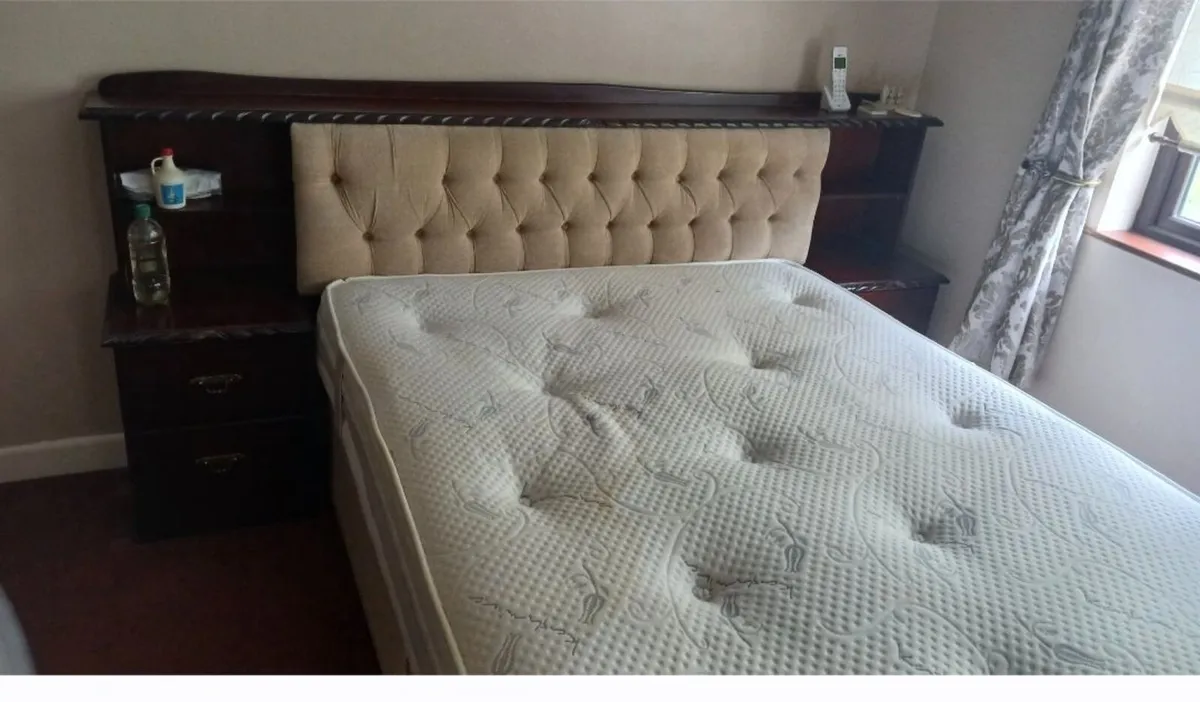 Bed amd frame. King size - Image 4