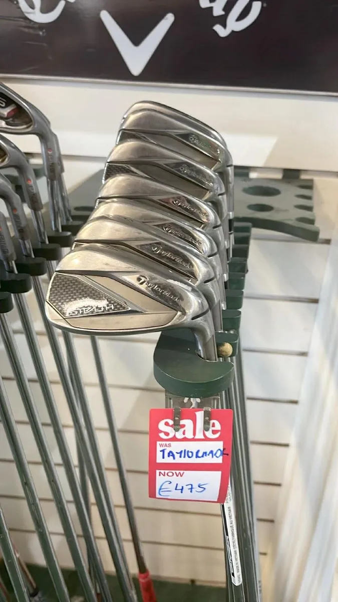Taylormade Stealth Irons 5-SW Regular Shafts €475 - Image 3