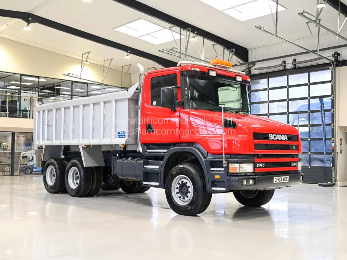 2003 SCANIA T114 340 6X4 TIPPER - Image 1