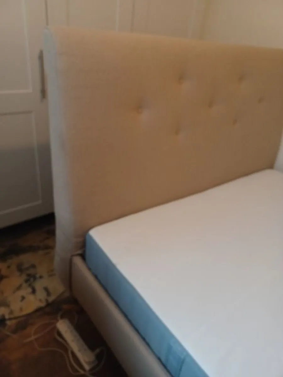 IKEA double bed and mattress as new - Image 1
