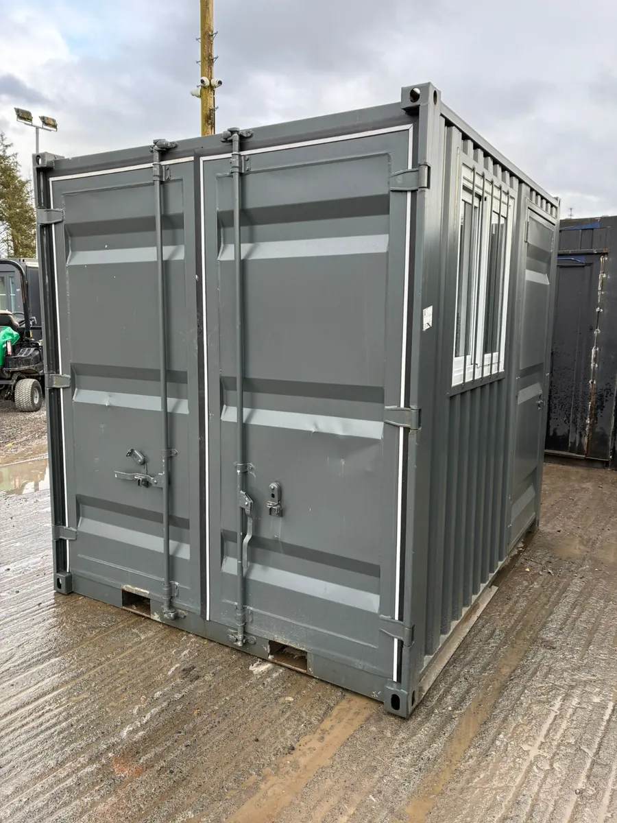 Container Office – 6.6ft x 8ft – Window & Door - Image 3