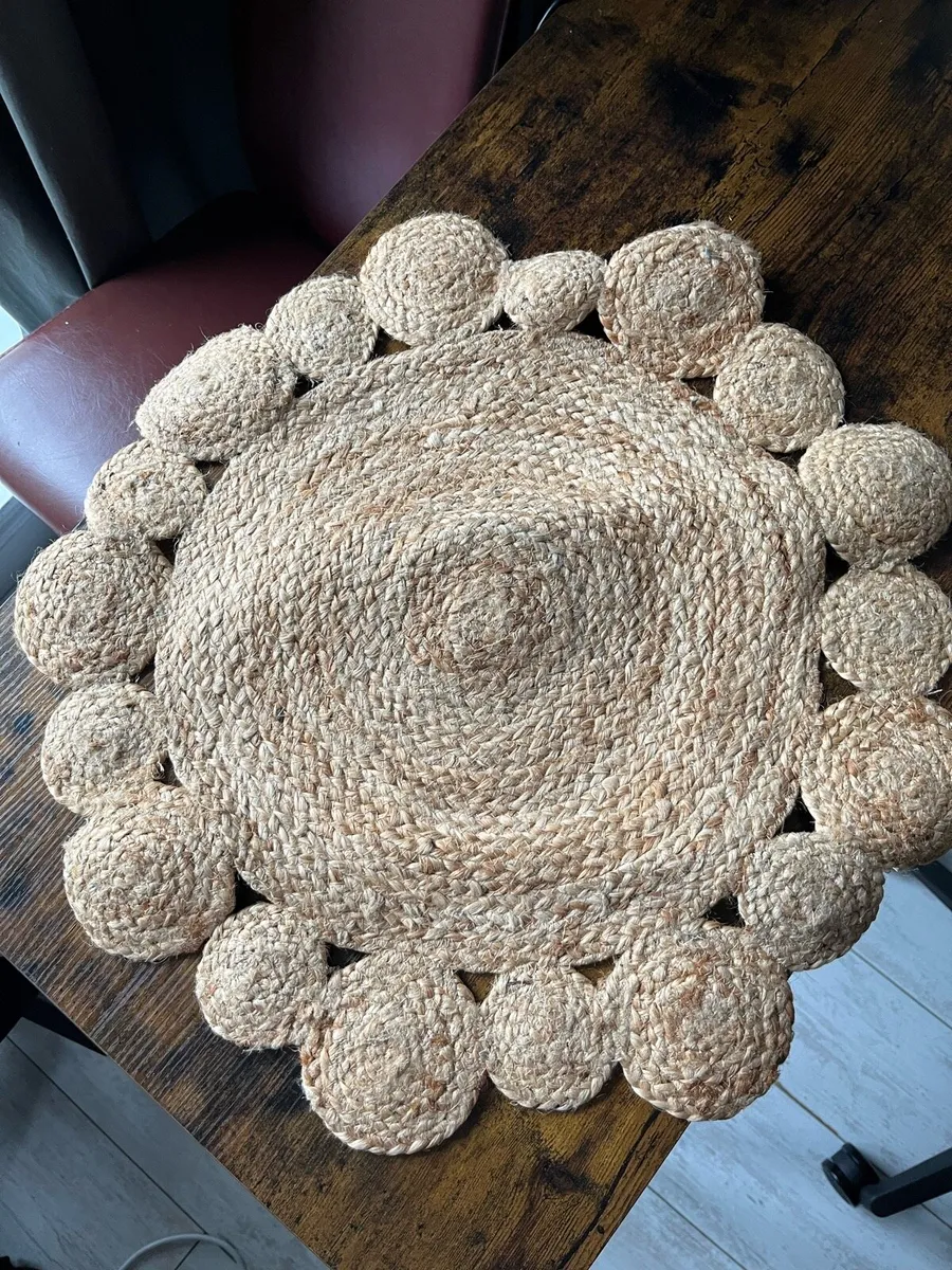 Jute rug 60cm