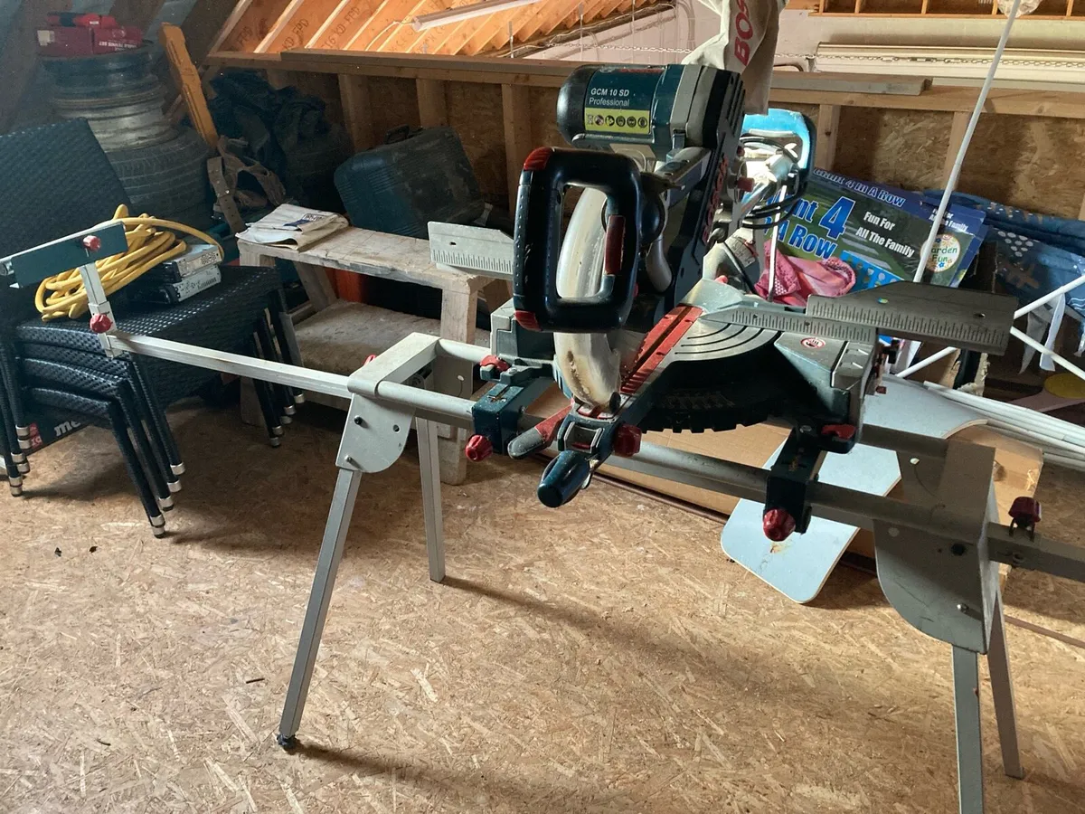 Bosch 10”mitre saw - Image 3