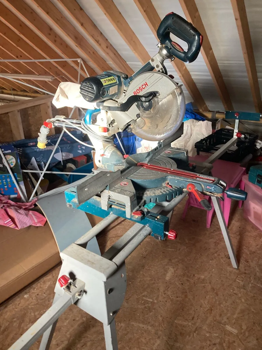 Bosch 10”mitre saw - Image 1