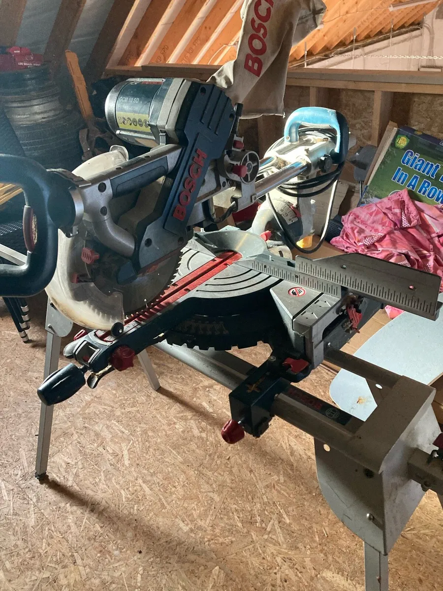 Bosch 10”mitre saw - Image 2