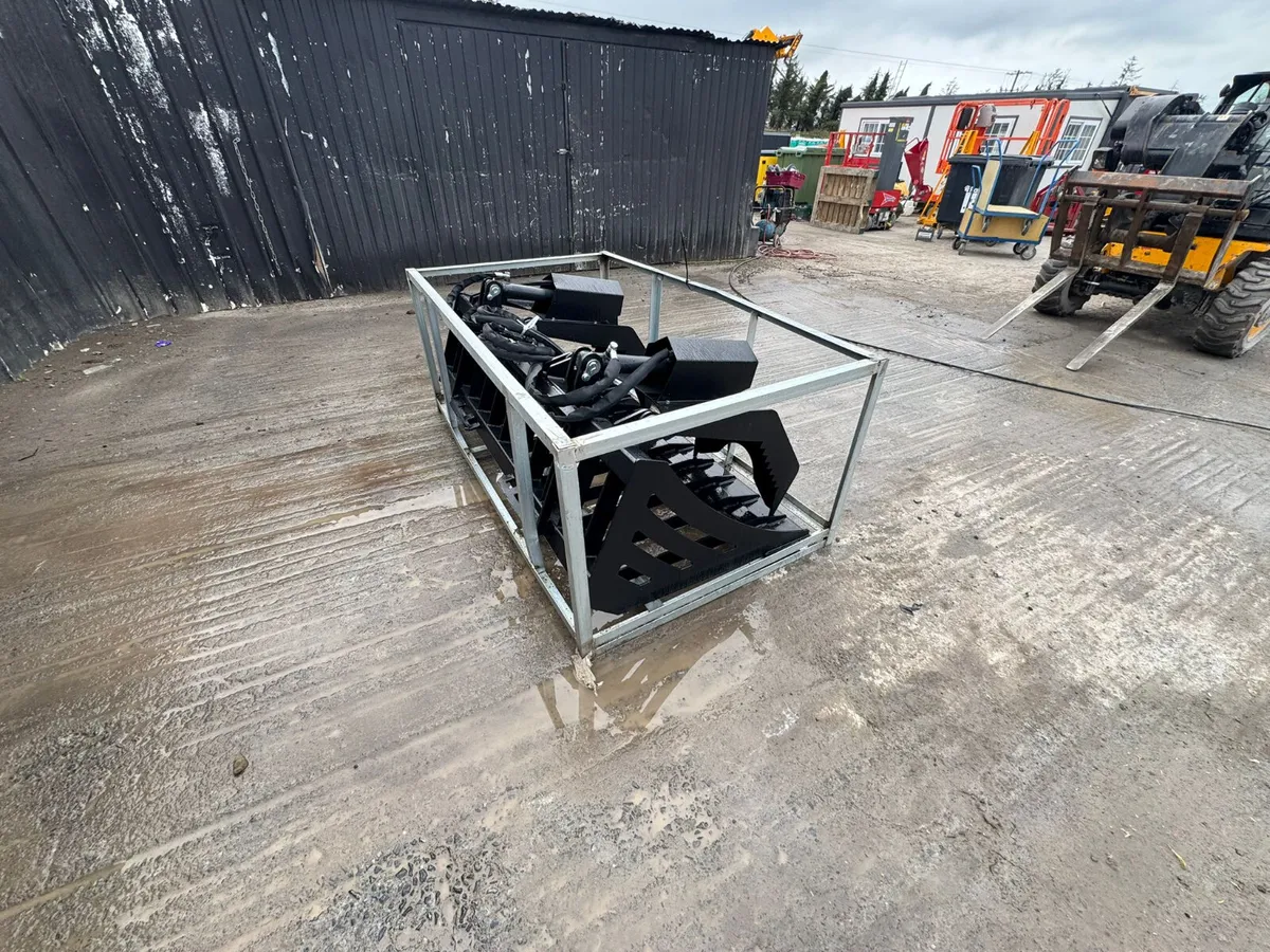 72” Hydraulic Rock Grapple to suit Skid Steer - Image 3