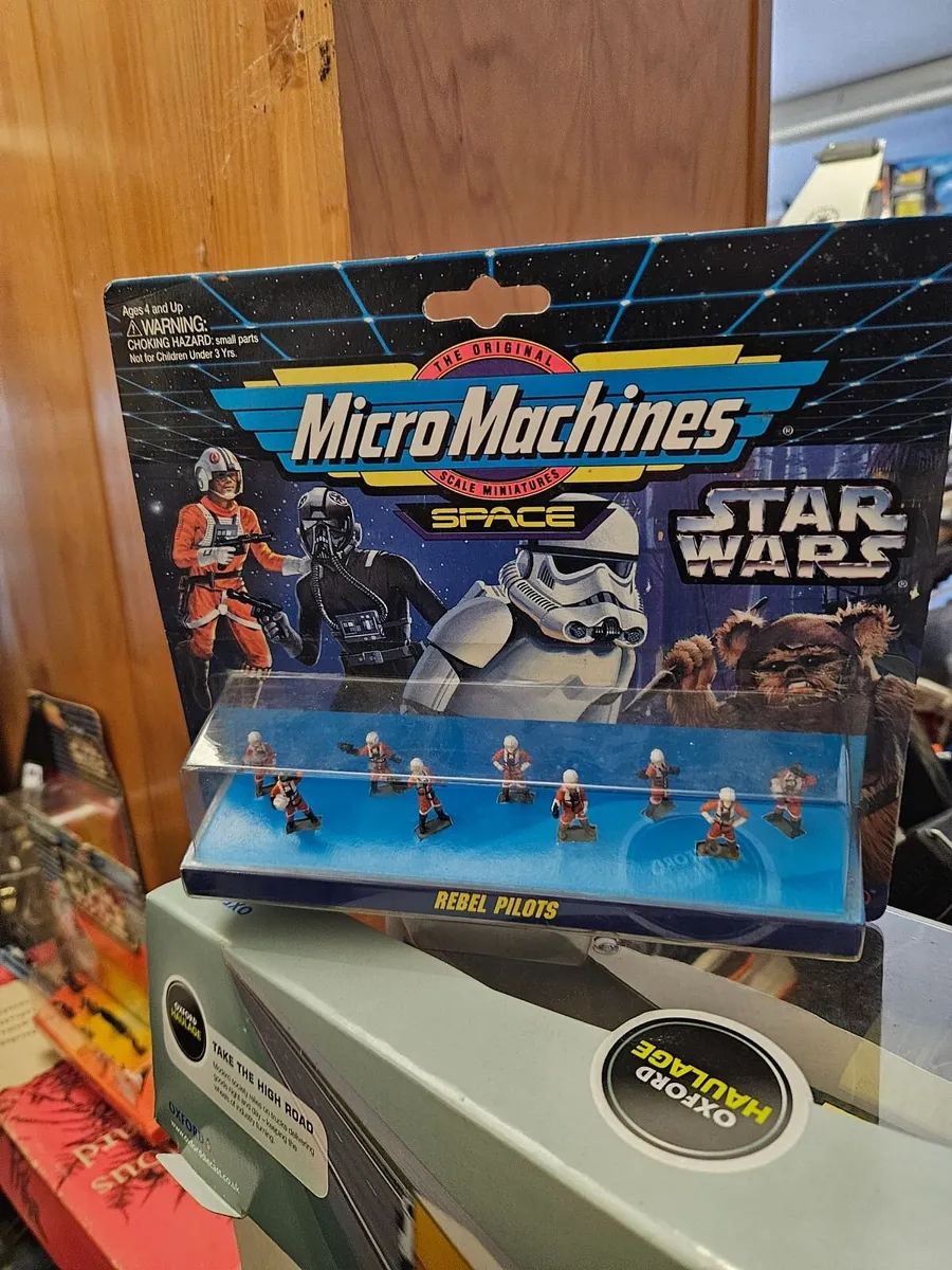 Star Wars Micro Machines Rebel Pilots