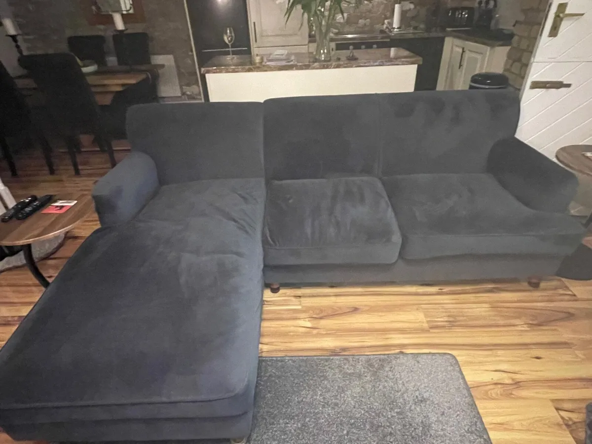 Chaise Sofa and Chair - Image 1