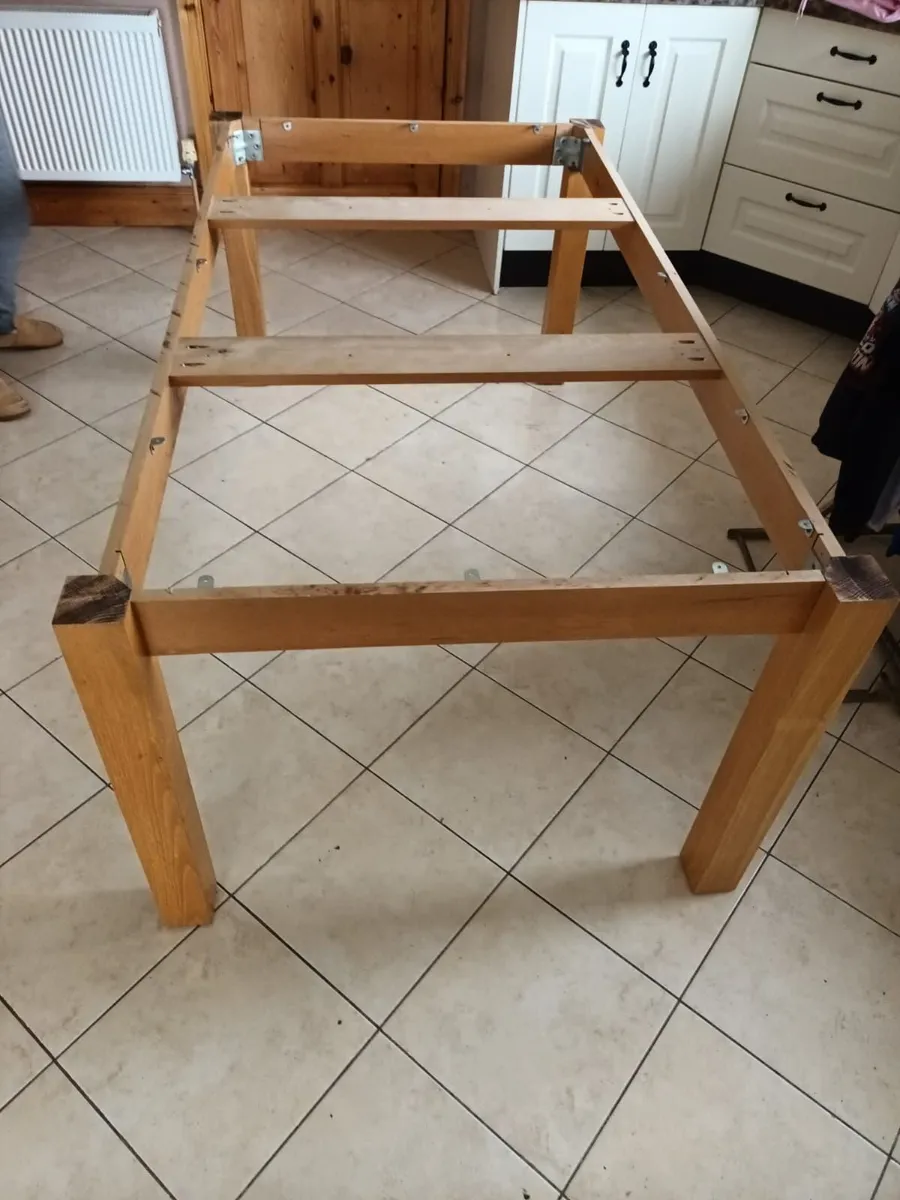Wooden Table Frame - Image 2