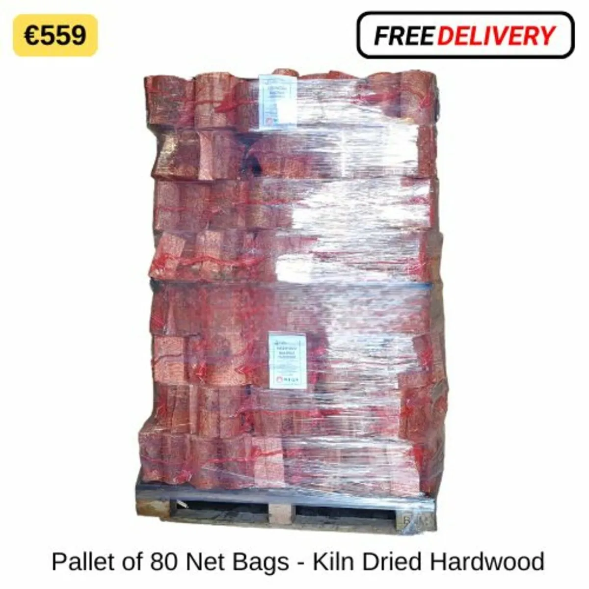 Kiln Dried Hardwood Logs; FREE Nationwide Delivery - Image 3