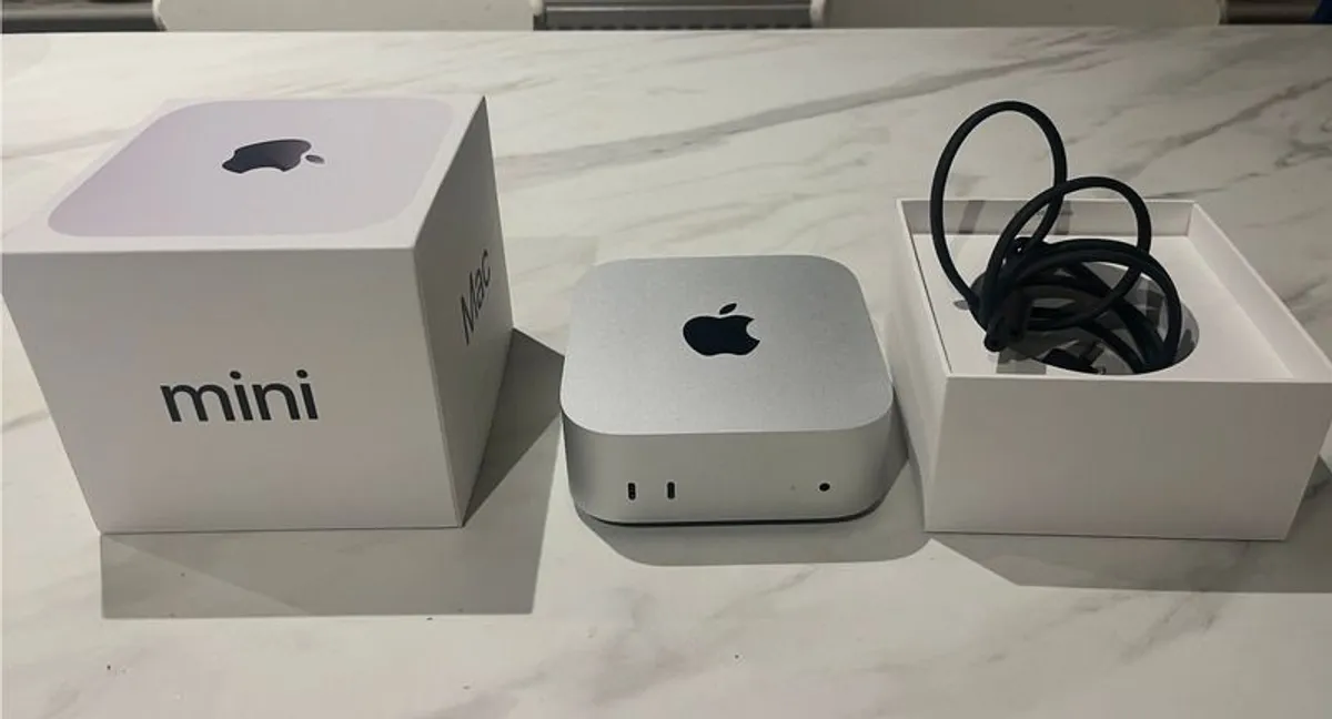 MacMini M4 chip  2026 used once 16GB memory 256GB SSD storage - Image 1