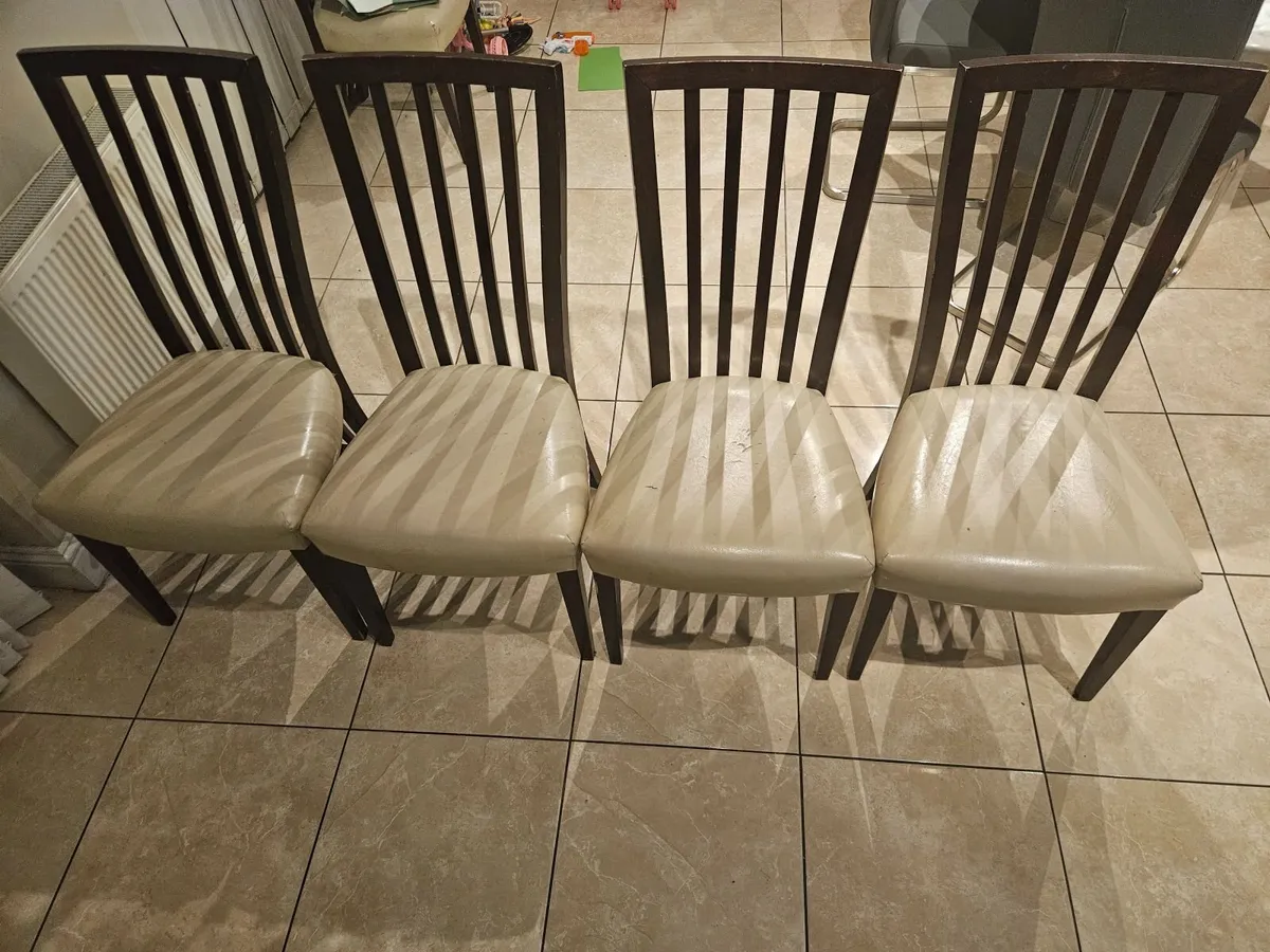 4 dining chairs