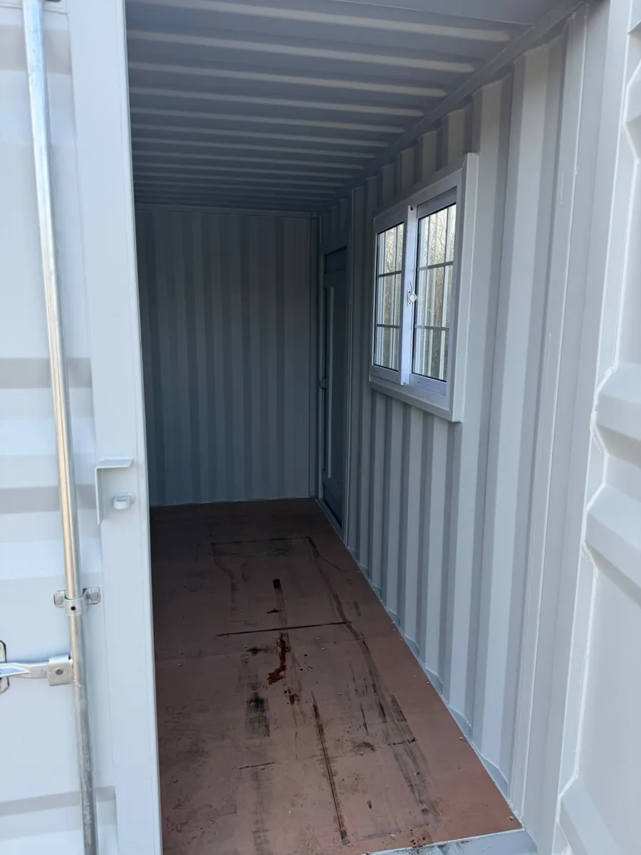 12ft x 7ft Mini Site Container Office NEW - Image 4