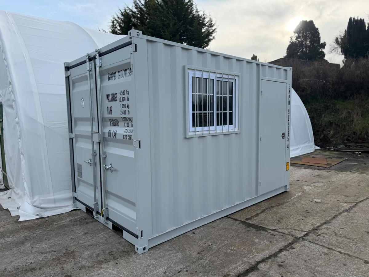 12ft x 7ft Mini Site Container Office NEW - Image 1