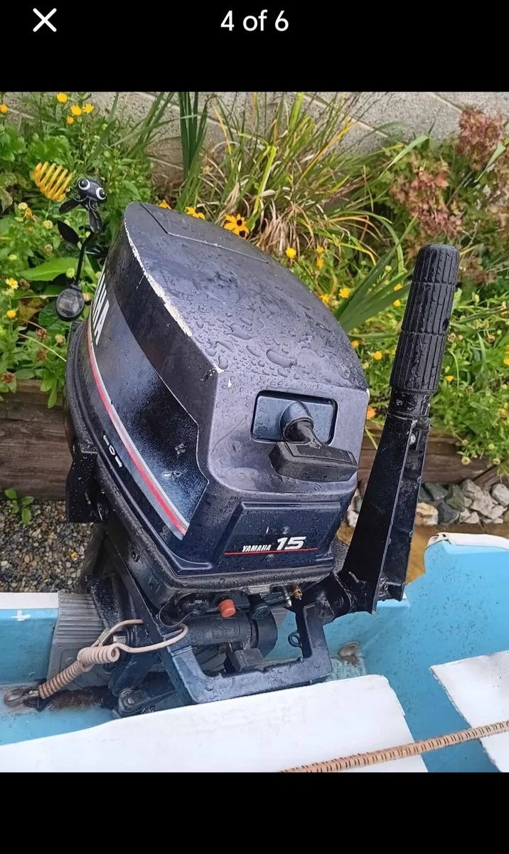 Yamaha 15hp Outboard 2 stroke - Image 2