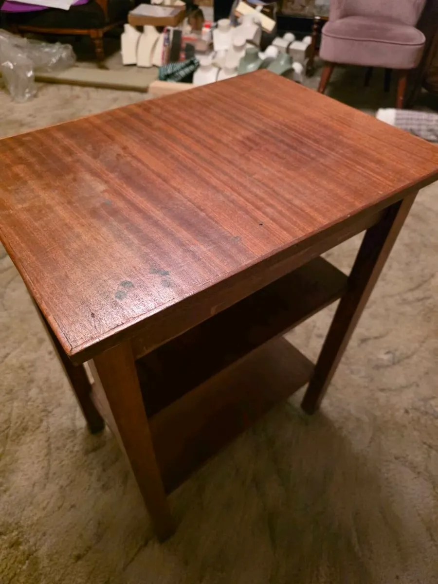 Small wooden table - Image 2