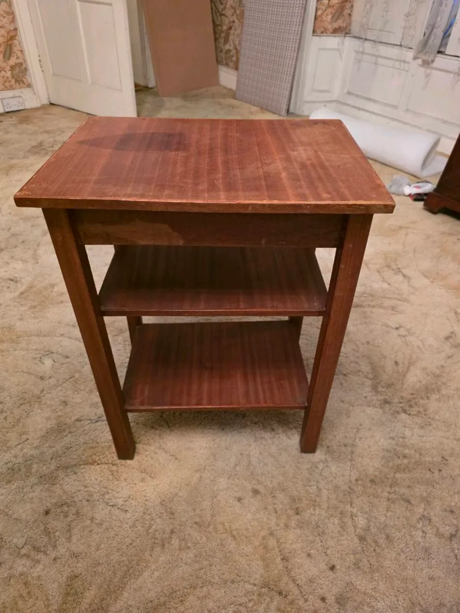 Small wooden table - Image 3