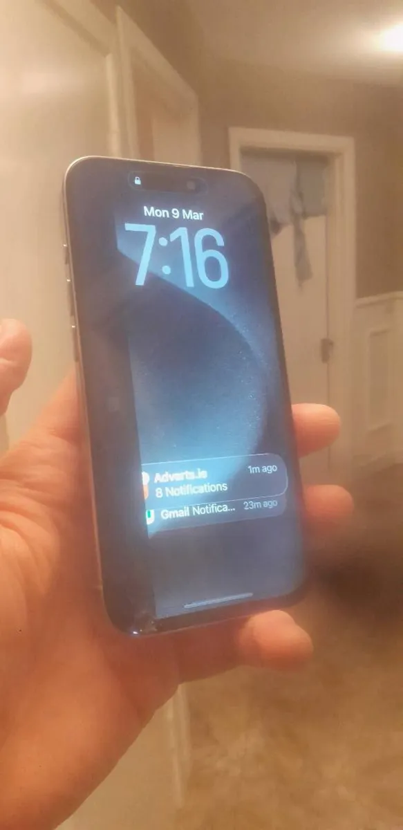 Iphone 15 pro silver 128GB sim free - Image 1