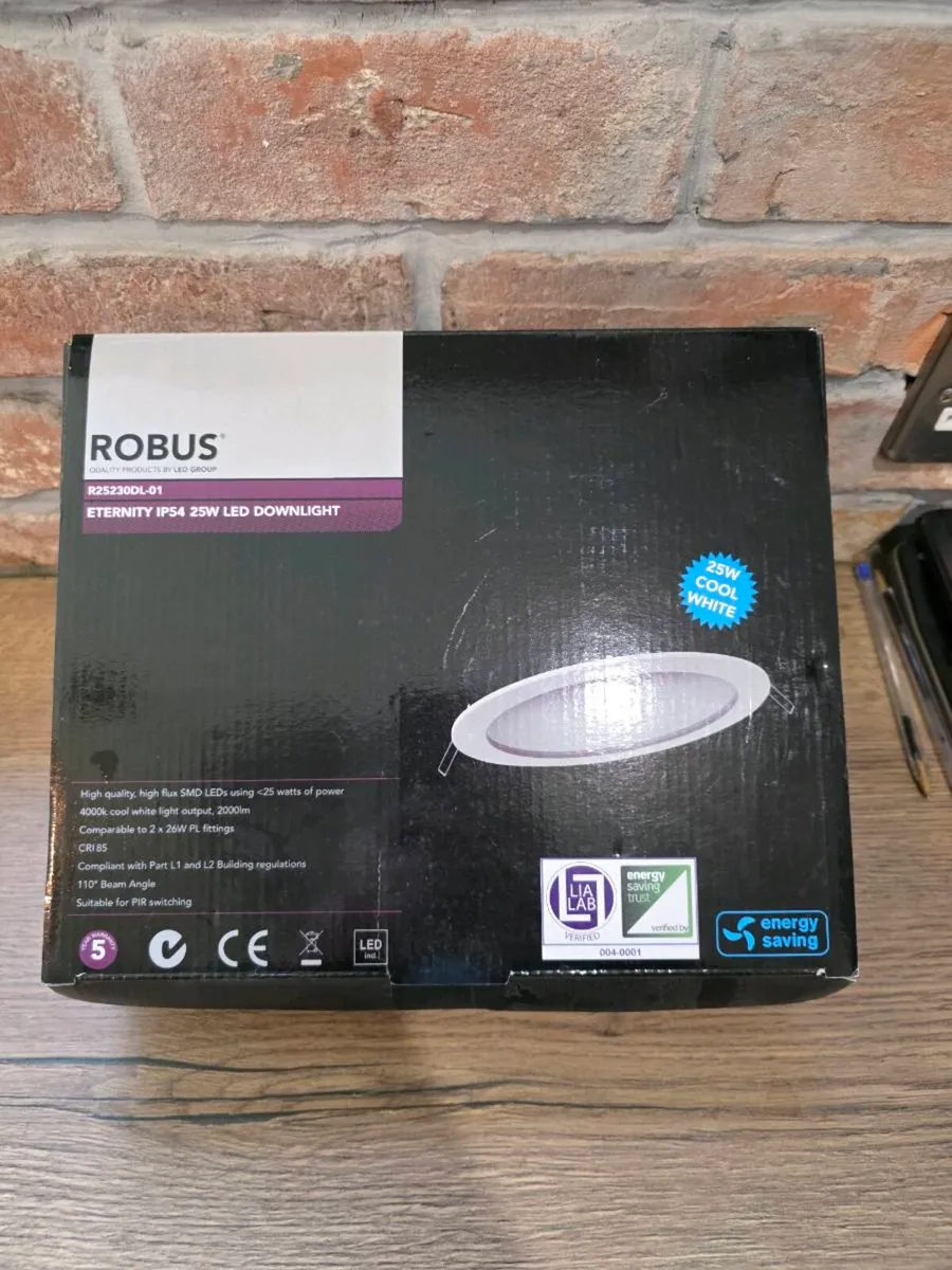 ROBUS 25w LED downlight Brand NEW - Image 1