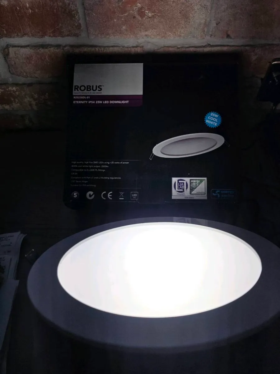 ROBUS 25w LED downlight Brand NEW - Image 2