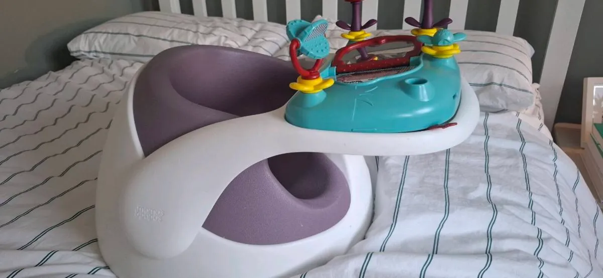 Mamas & Papas Baby Sit Seat + Suction Play Toy - Image 2