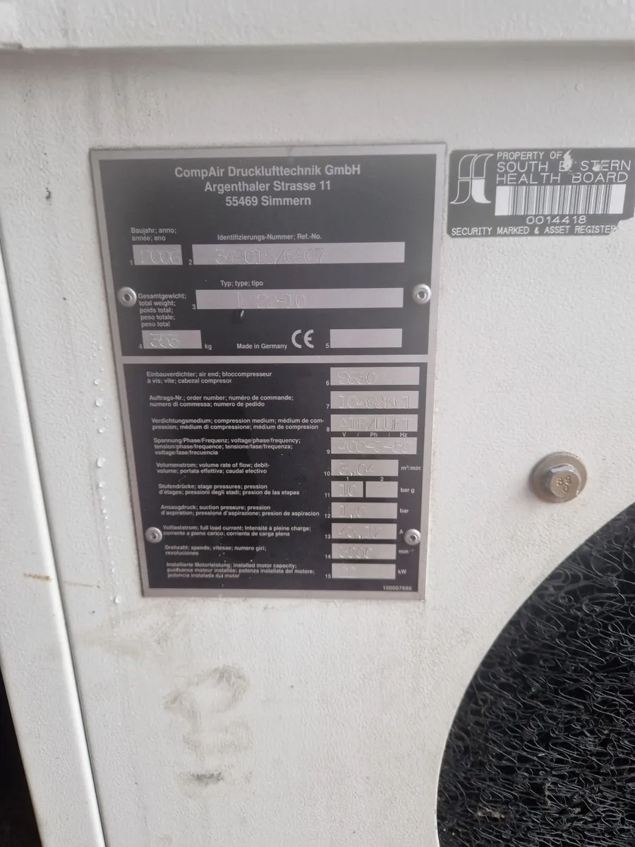 Air compressor and tank - Image 3