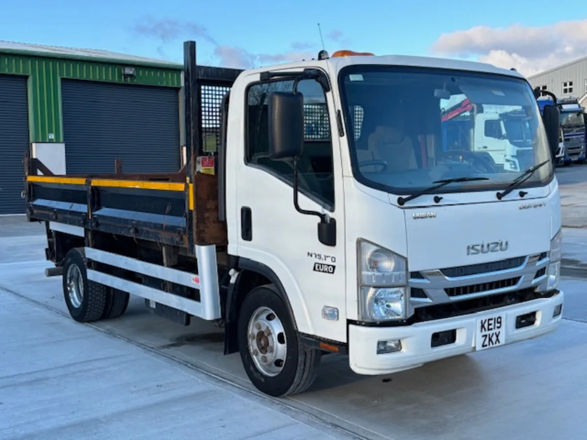 2019 ISUZU N75.150  WITH  DROP-SIDE TIPPING BODY - Image 1