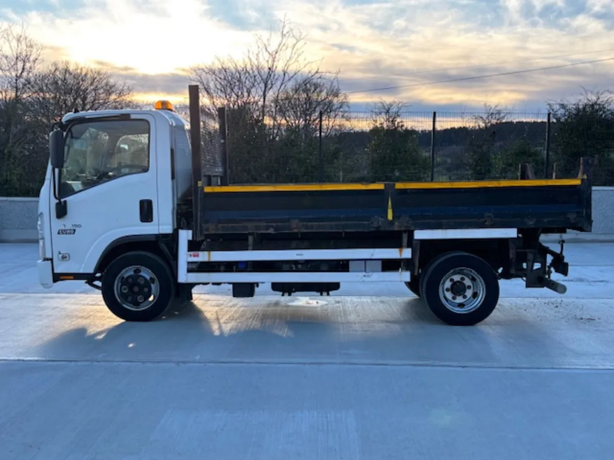 2019 ISUZU N75.150  WITH  DROP-SIDE TIPPING BODY - Image 4