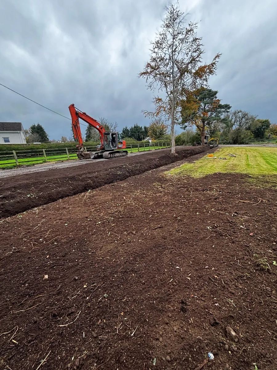 Groundwork's & Plant hire - Image 1