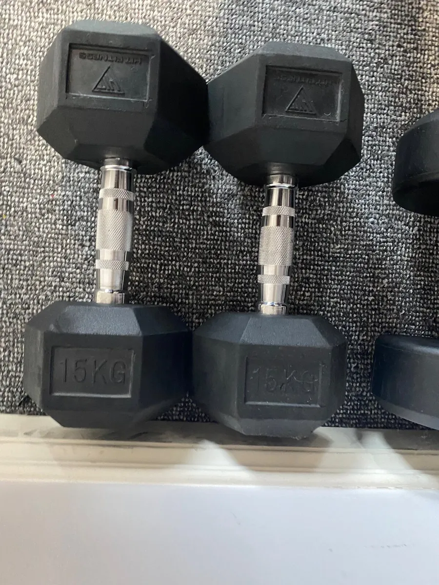 15kg dumbbells
