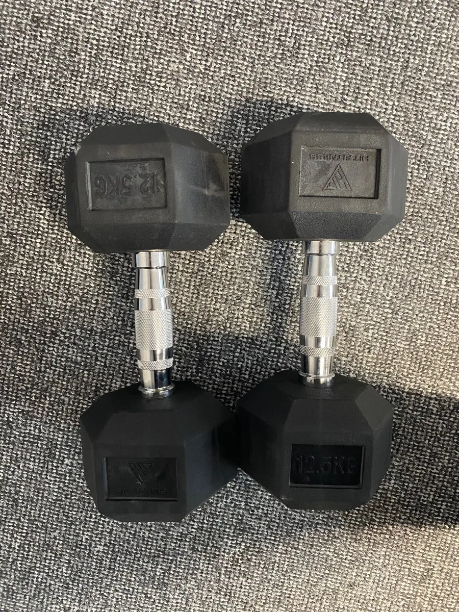 12.5kg dumbbells