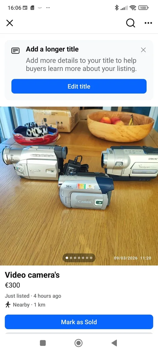 Cam corder - Image 1