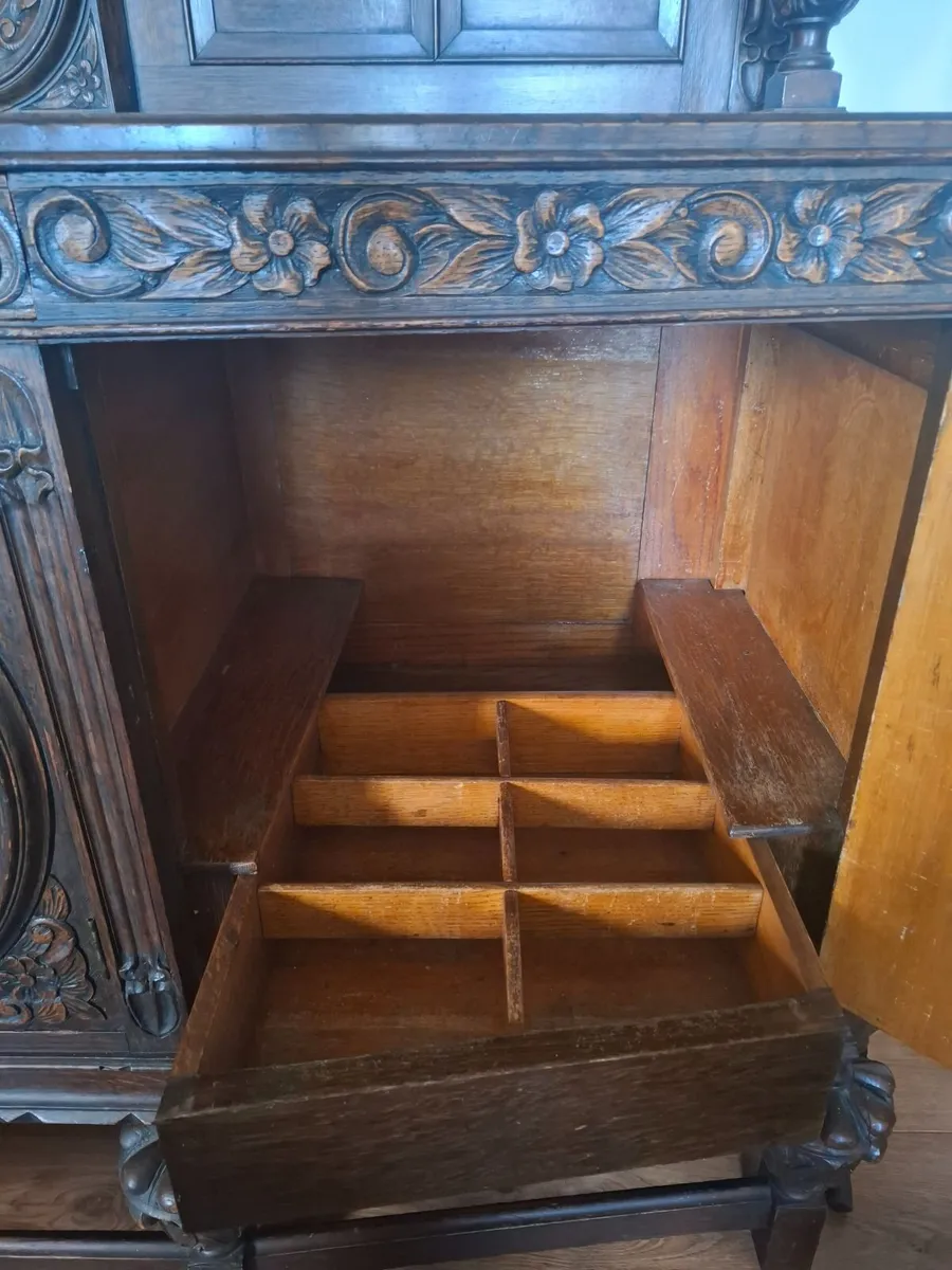 Solid wood vintage sideboard - Image 2