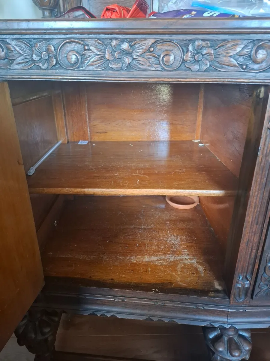 Solid wood vintage sideboard - Image 3