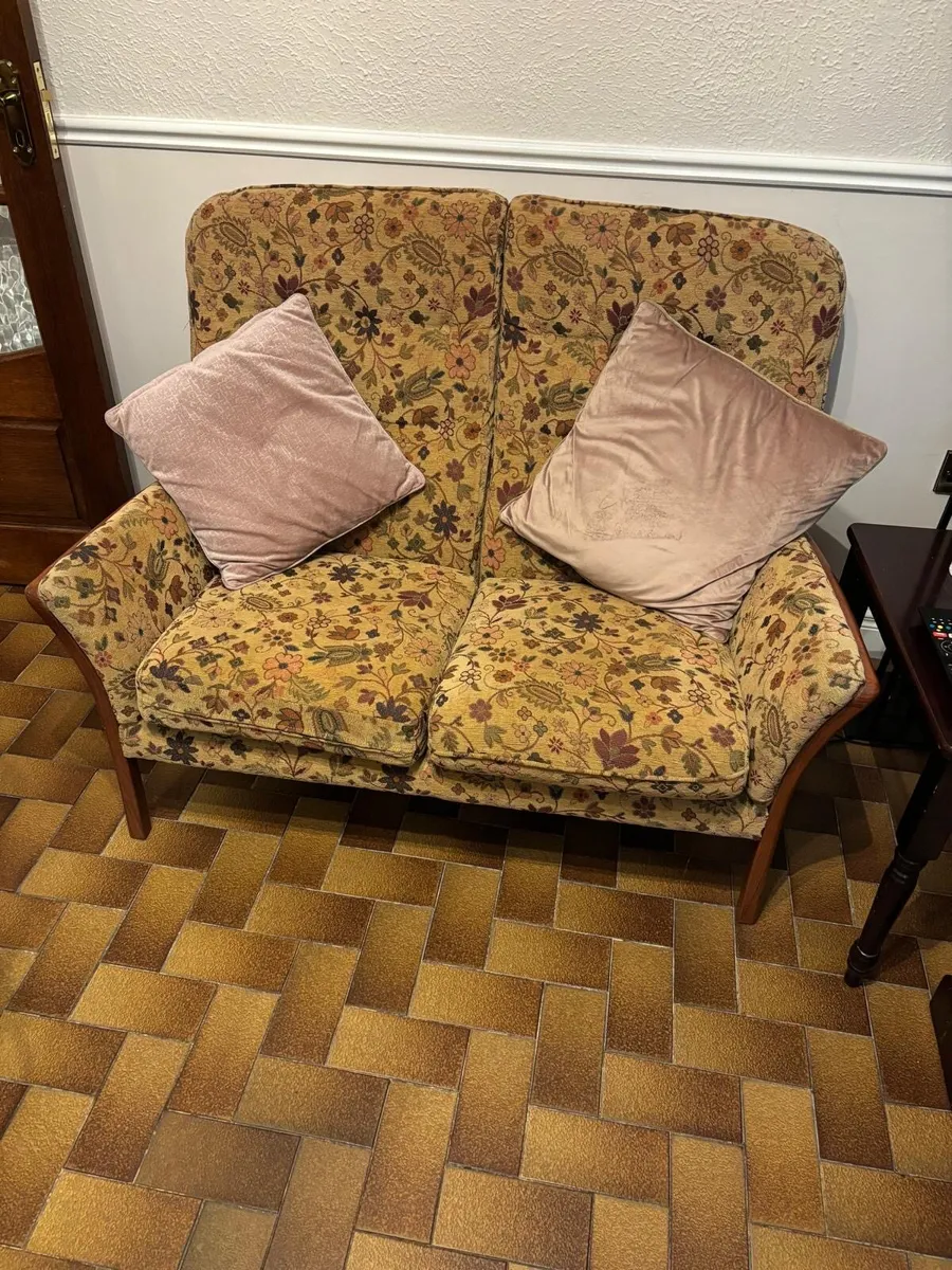 Vintage two and one sitter - Image 2