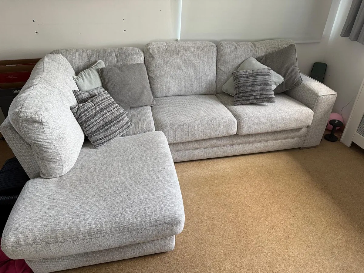 Harvey Norman L Couch AND LG 55inch 4K Smart TV - Image 2