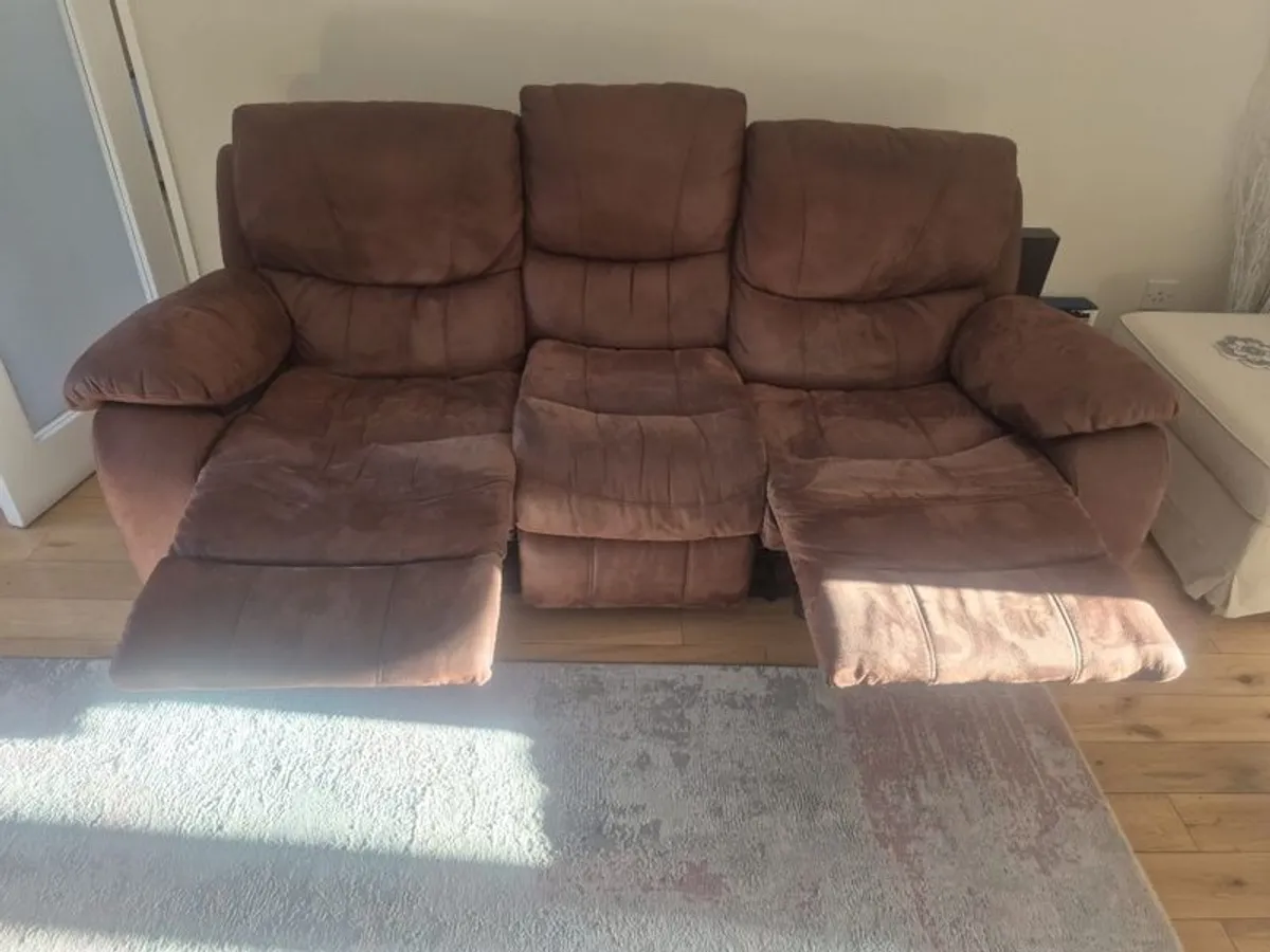 3 Seater + Armchair. - Image 3