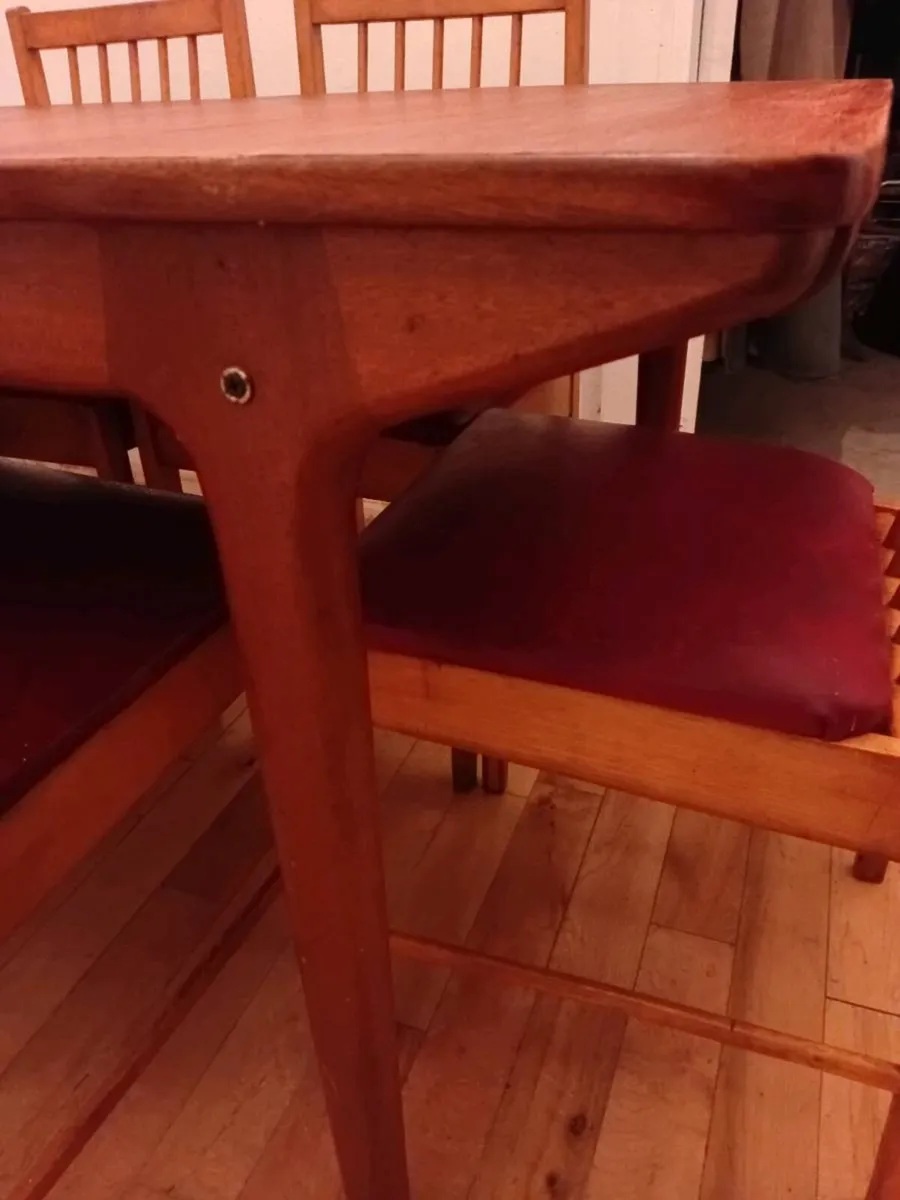 mid century mcintosh T3 dining set - Image 3