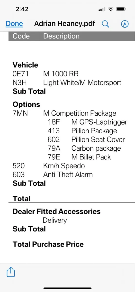 BMW M1000RR - Image 3