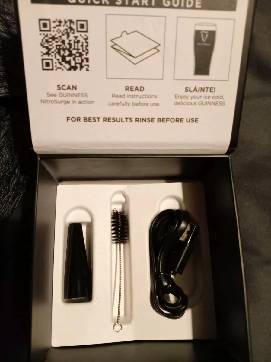 Guinness nitro surge (with free brand new glass) - Image 1