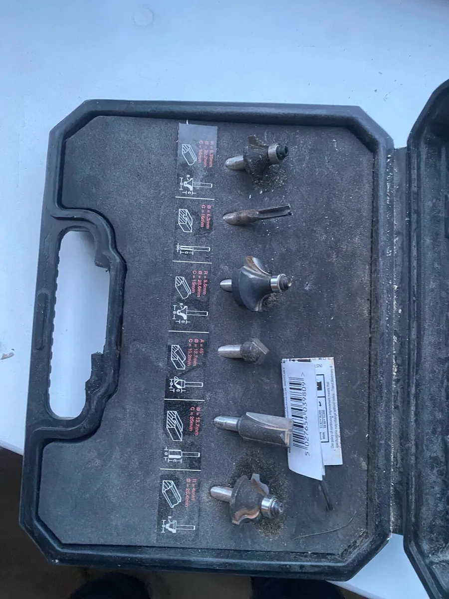 Trend 1/4” router bit set - Image 2