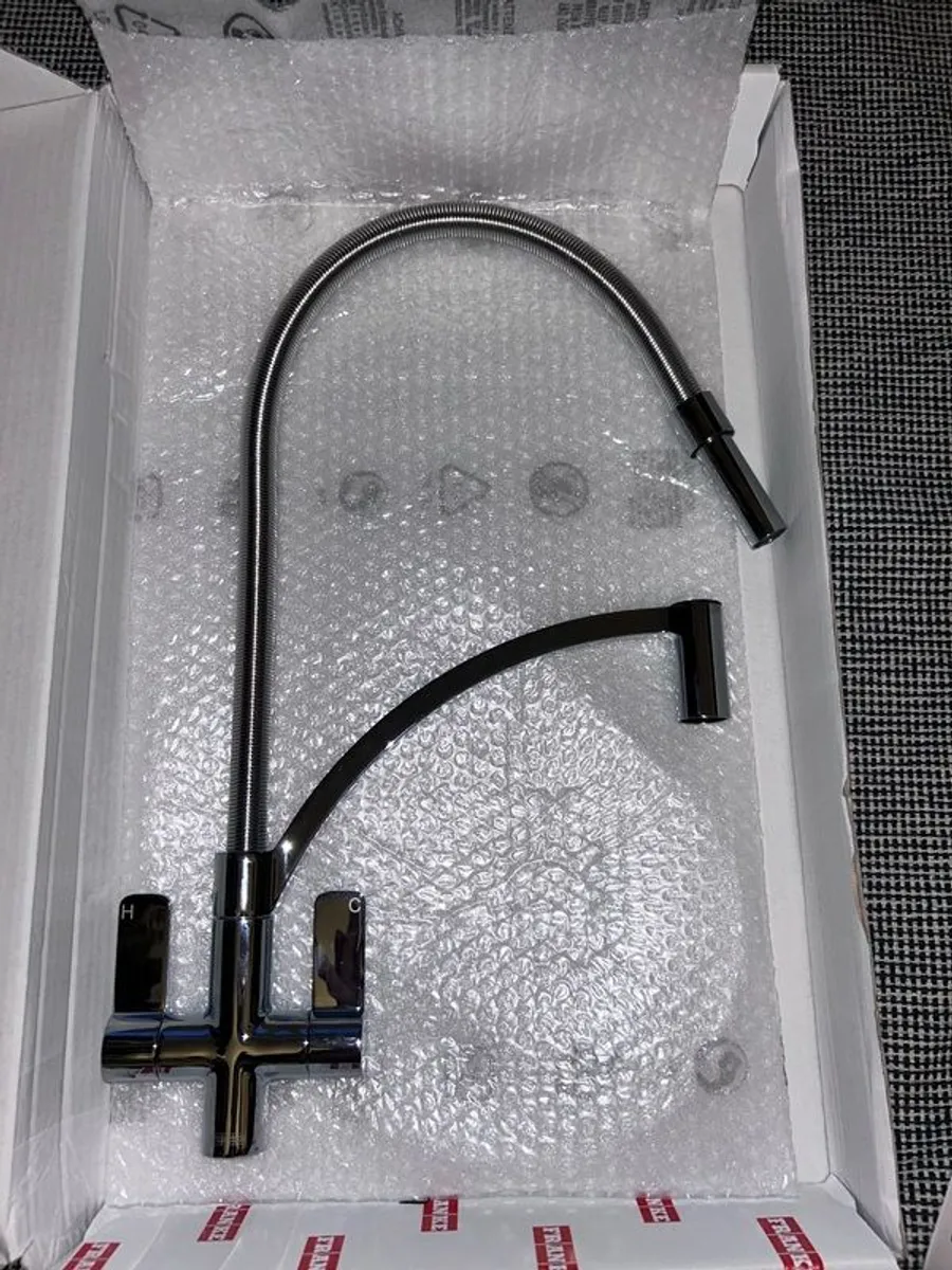 Franke Wave Chrome Effect, Kitchen Spring Neck Tap - Image 2